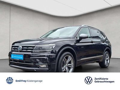 Gebraucht VW Tiguan Allspace United 200 PS (147 kW) 2021 Deep black perleffekt SUV