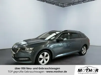 Gebraucht Skoda Superb Ambition 150 PS (110 kW) 2020 Quarzgrau Kombi