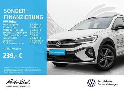 Gebraucht VW Taigo R-line 150 PS (110 kW) 2025 Weiß SUV