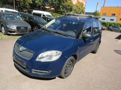 Gebraucht Skoda Roomster Plus Edition 69 PS (50 kW) 2009 Blau Van / Kleinbus