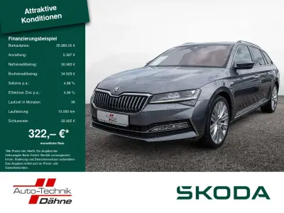 Gebraucht Skoda Superb LAURIN & KLEMENT 200 PS (147 kW) 2023 Grau / graphitgrau (metallic) Kombi