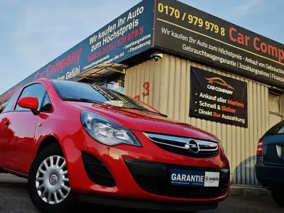 Gebraucht Opel Corsa Selection 69 PS (50 kW) 2014 Rot Kleinwagen