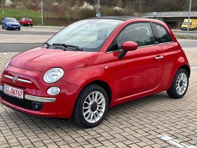 Gebraucht Fiat 500 Lounge 69 PS (50 kW) 2013 Rot Cabrio