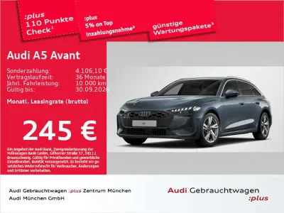 Gebraucht Audi A5 204 PS (150 kW) 2025 Horizontblau metallic Kombi