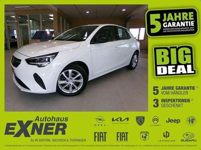 Gebraucht Opel Corsa Elegance 101 PS (74 kW) 2023 Banquise weiss/spiegel schwarz laki Kleinwagen
