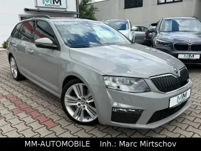 Gebraucht Skoda Octavia RS 184 PS (135 kW) 2016 Seda steel/steel grau Kombi