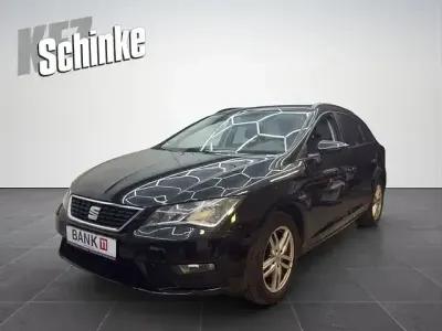 Used Seat Leon ST Reference 110 HP (80 kW) 2018 Black Estate