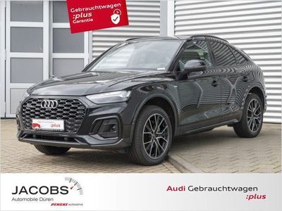 Schwarz Gebraucht 2022 Audi Q5 Sportback S-Line SUV | 53.470 € (Teuer)