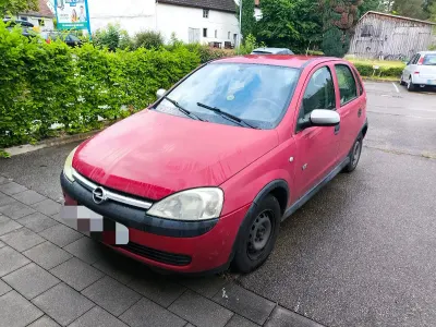 Gebraucht Opel Corsa 75 PS (55 kW) 2003 Rot Kleinwagen