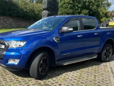 Gebraucht Ford Ranger Limited 200 PS (147 kW) 2017 Blau Pickup