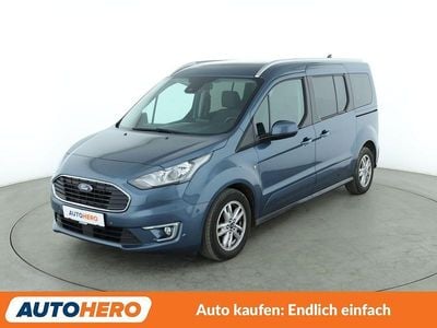 Gebraucht Ford Grand Tourneo Connect Titanium 120 PS (88 kW) 2020 Blau Van / Kleinbus