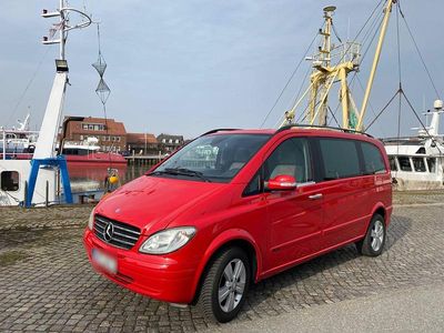 Gebraucht Mercedes Viano 116 PS (85 kW) 2008 Rot Van / Kleinbus