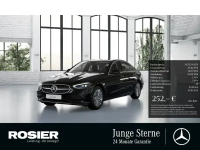 Brugt Mercedes C180 Advanced 170 HK (125 kW) 2025 Sort Sedan