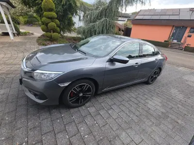 Brugt Honda Civic Prestige 182 HK (133 kW) 2019 Grå Sedan