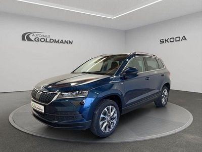 Usata Skoda Karoq Clever 150 CV (110 kW) 2022 Blu SUV