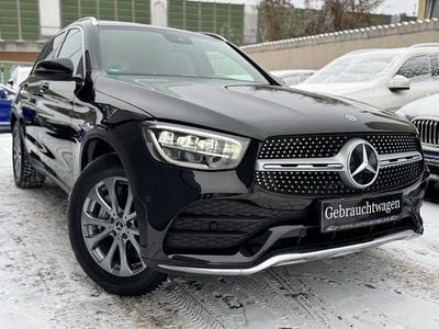 Schwarz Gebraucht 2022 Mercedes GLC300 AMG line SUV | 40.990 € (Fairer Preis)