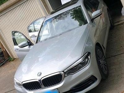 Brugt BMW 520 190 HK (139 kW) 2018 Sølv Sedan