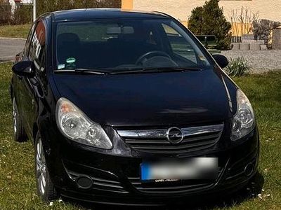 Gebraucht Opel Corsa 90 PS (66 kW) 2010 Schwarz Kleinwagen