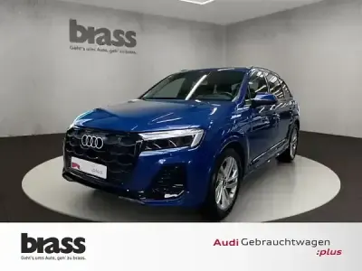 Gebraucht Audi Q7 S-Line 286 PS (210 kW) 2024 Ascariblau metallic SUV
