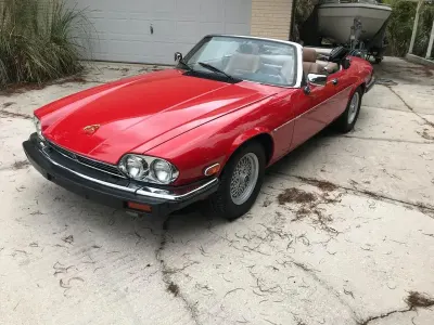 Gebraucht Jaguar XJS 281 PS (206 kW) 1990 Rot Cabrio