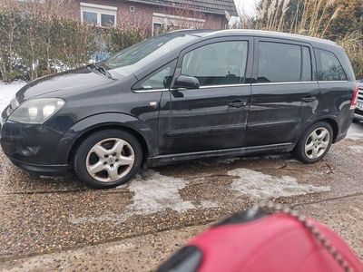 Gebraucht Opel Zafira Cosmo 110 PS (80 kW) 2008 Schwarz Van / Kleinbus