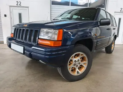 Gebraucht Jeep Grand Cherokee Limited 212 PS (155 kW) 1996 Blau SUV