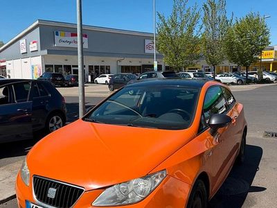 Usata Seat Ibiza 109 CV (80 kW) 2009 Arancione Utilitaria