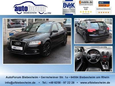 Usata Audi A3 S-Line 200 CV (147 kW) 2012 Nero Utilitaria