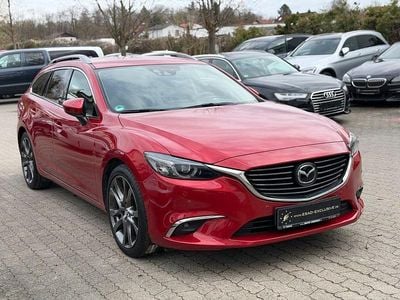 Second-hand Mazda 6 Sports-Line 192 CP (141 kW) 2016 Roșu Break
