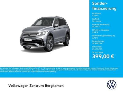 Silber Gebraucht 2023 VW Tiguan Allspace R-line SUV | 38.680 € (Fairer Preis)