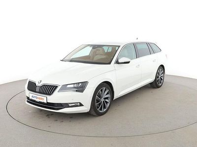 Occasion Skoda Superb LAURIN & KLEMENT 150 PK (110 kW) 2019 Wit Stationwagen