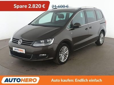 Gebraucht VW Sharan Cup 200 PS (147 kW) 2015 Braun Van / Kleinbus
