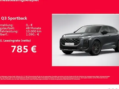 Nowe Audi Q3 Sportback Ambiente 265 KM (194 kW) 2026 Szary SUV
