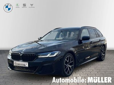Schwarz Gebraucht 2021 BMW 520 Sport Line Limousine | 38.450 € (Teuer)
