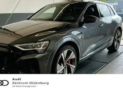 Gebraucht Audi Q8 e-tron S-Line 250 kW (340 PS) 2023 Grau SUV