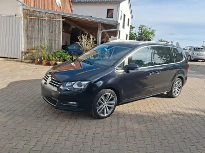 Brugt VW Sharan Highline 177 HK (130 kW) 2020 Sort MPV