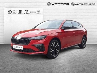 Brugt Skoda Scala Monte Carlo 95 HK (69 kW) 2025 Rød Hatchback