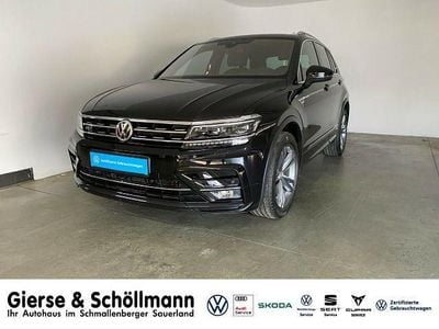 Second-hand VW Tiguan R-line 220 CP (161 kW) 2018 Negru SUV