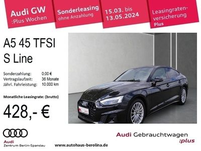 gebraucht Audi A5 Sportback S line business 45 TFSI quattro S tronic