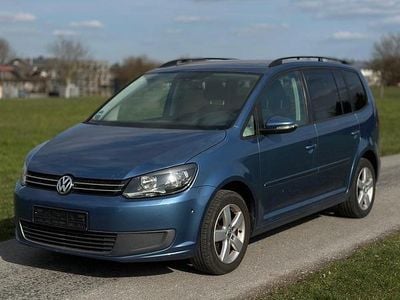 Gebraucht VW Touran 105 PS (77 kW) 2011 Blau Van / Kleinbus