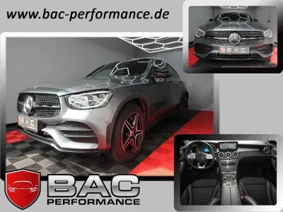 Brugt Mercedes GLC400d AMG line 330 HK (242 kW) 2020 Grå Coupe