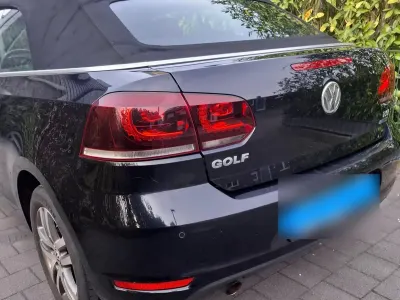 Gebraucht VW Golf 105 PS (77 kW) 2011 Schwarz Cabrio