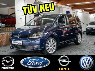 Gebraucht VW Touran 105 PS (77 kW) 2011 Night blue Van / Kleinbus