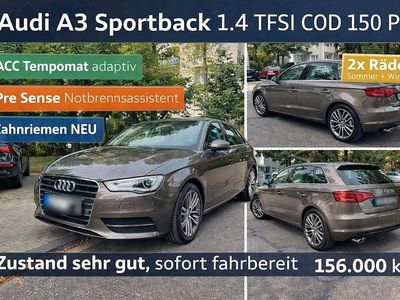 Usata Audi A3 Sportback Ambiente 150 CV (110 kW) 2014 Beige Utilitaria