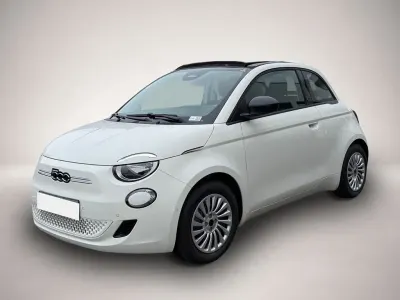 Neu Fiat 500e Red 86 kW (118 PS) 2025 Weiß Cabrio
