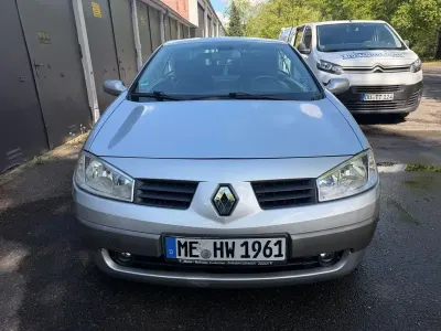 Brugt Renault Mégane Cabriolet Dynamique 135 HK (99 kW) 2005 Sølv Cabriolet