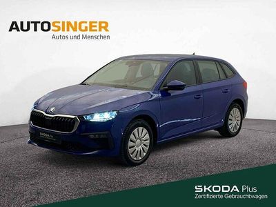Energyblau Gebraucht 2024 Skoda Scala Essence Kleinwagen | 17.740 € (Superpreis)