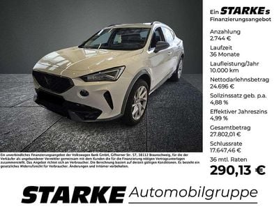 Gebraucht Cupra Formentor 150 PS (110 kW) 2023 Weiß ("candy" weiss) SUV