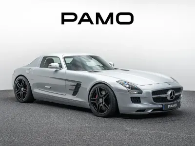 Brugt Mercedes SLS AMG AMG 571 HK (419 kW) 2010 Sølv Coupe