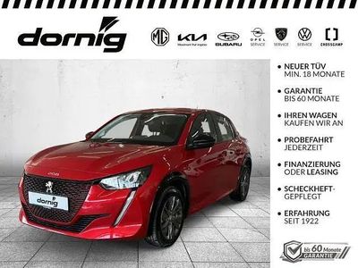 Usata Peugeot e-208 Active 100 kW (136 CV) 2022 Rosso Utilitaria